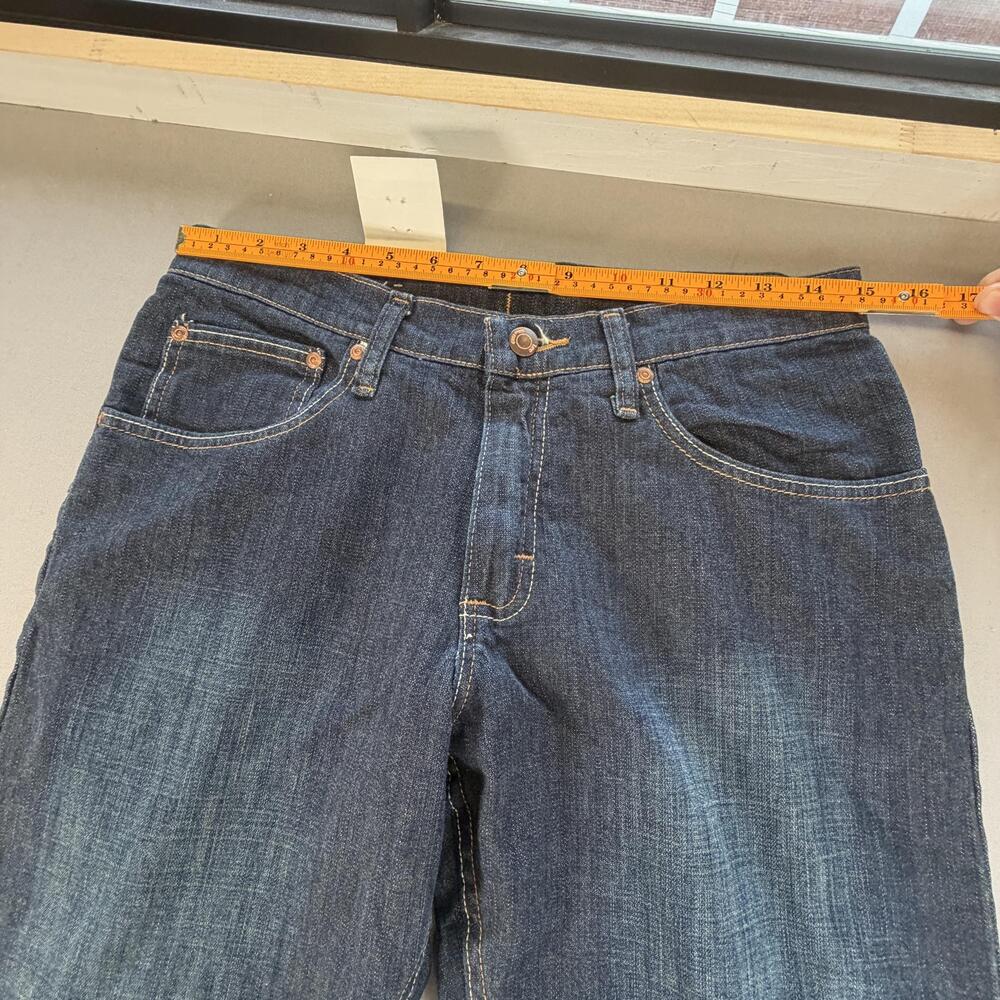 Lee Premium Select Jeans Women 18R Blue Straight Adjustable Waist Comfort 30x33 - Picture 8 of 14